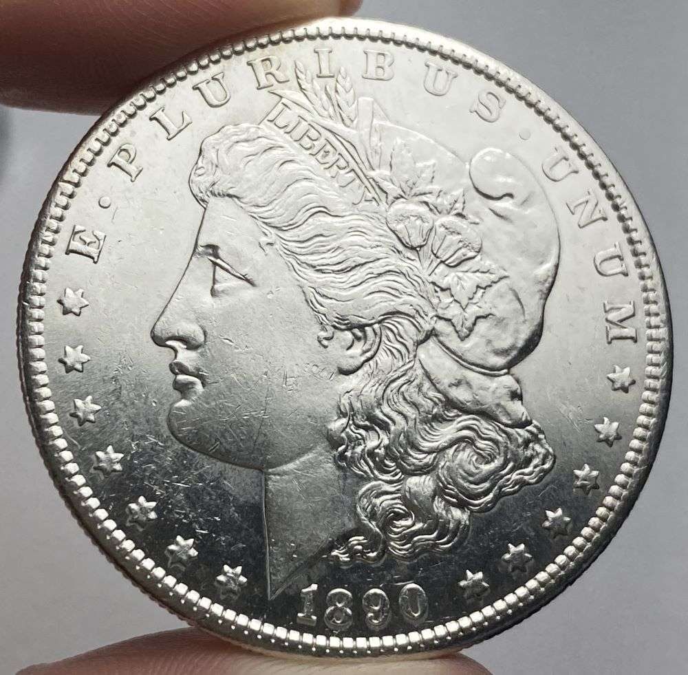 1890-S Morgan Silver Dollar MS65 PL (1 of 4)
