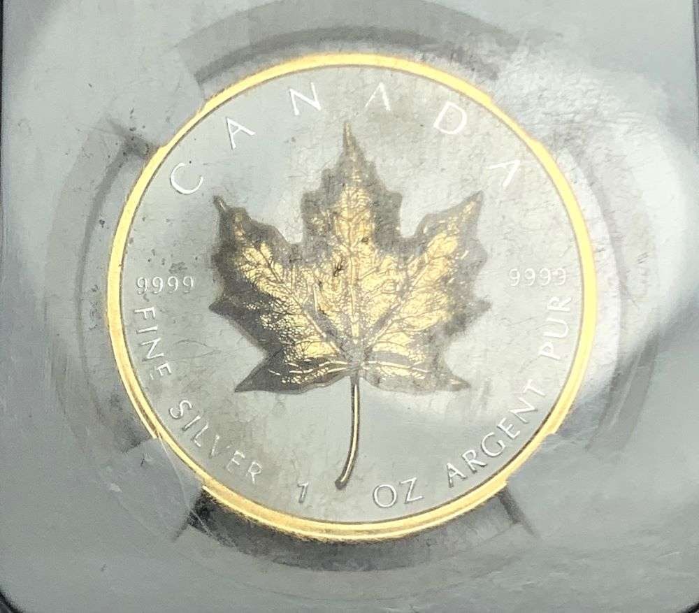 2023 Canada $20 Maple Leaf Gilt 1 ozt .999 Silver NGC Reserve PF70 Ultra High Relief (1 of 4)
