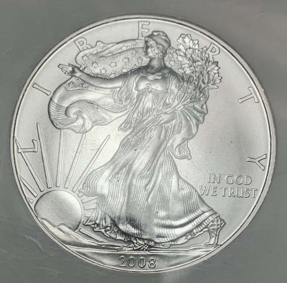 2008 American Silver Eagle NGC MS69 Early Releases (1 of 4)