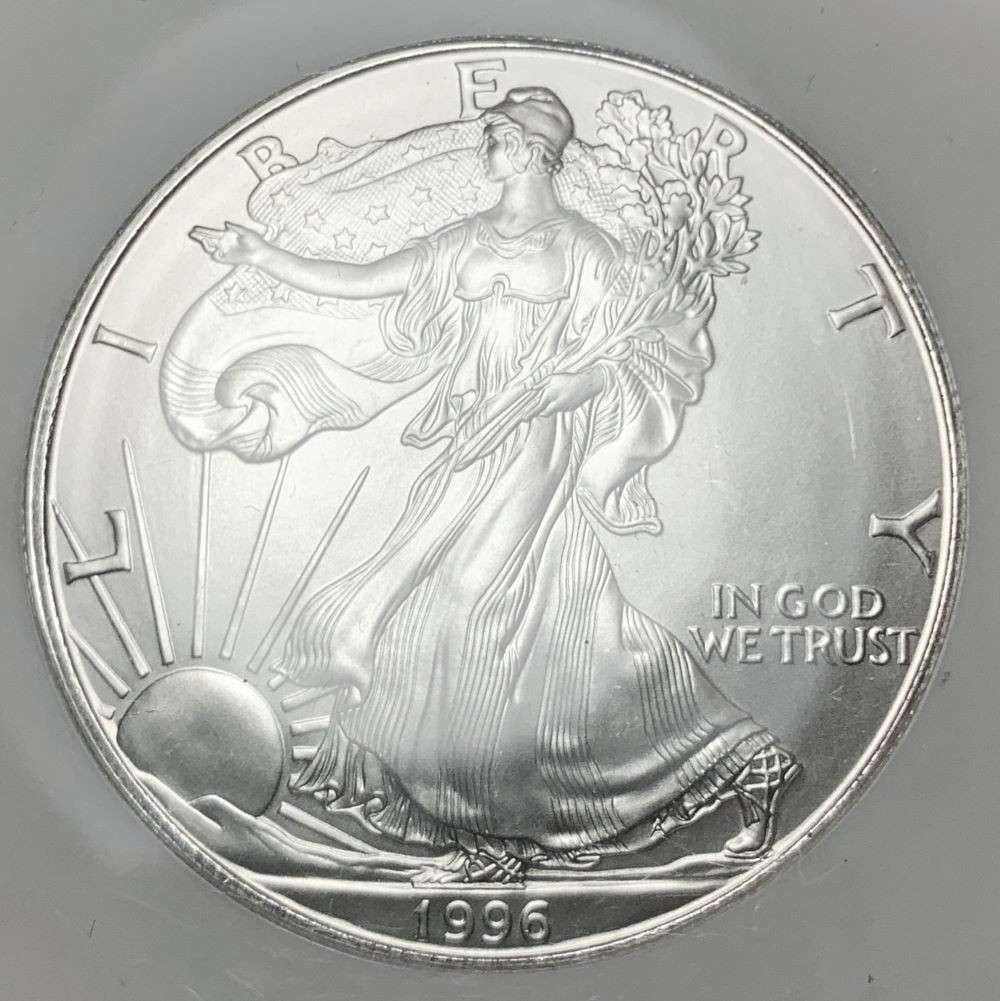 1996 American Silver Eagle NGC MS69 (1 of 4)