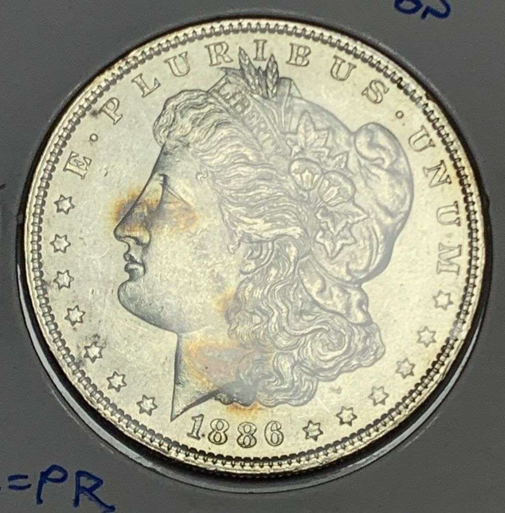 1886 Morgan Silver Dollar MS65 (1 of 3)