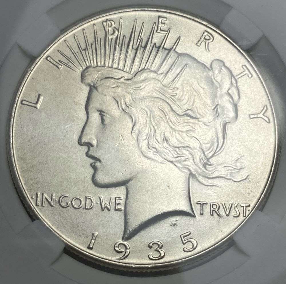 1935 Peace Silver Dollar MS66 (1 of 4)