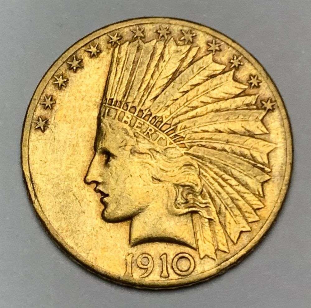 1910-S Gold $10 Indian Head (1 of 2)