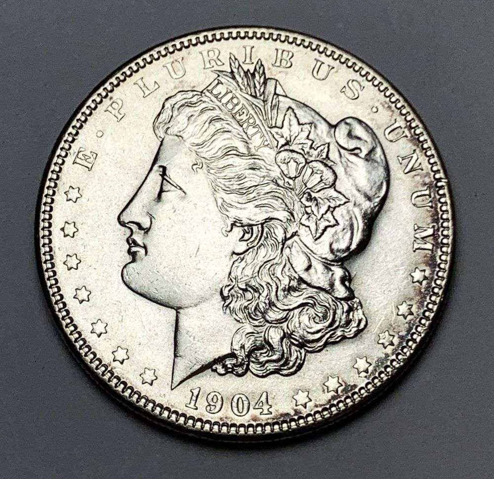 1904 Morgan Silver Dollar MS63 Details (1 of 2)