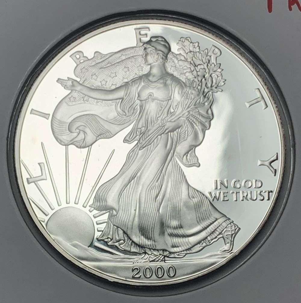 2000-P American Silver Eagle PF69 (1 of 3)