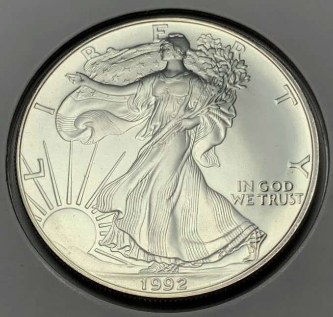 1992 American Silver Eagle MS69 (1 of 3)