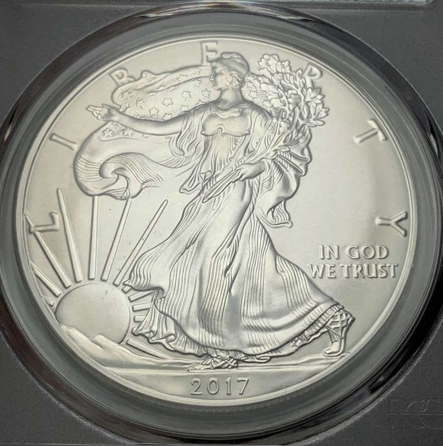 2017 American Silver Eagle PCGS MS70 First Strike (1 of 4)