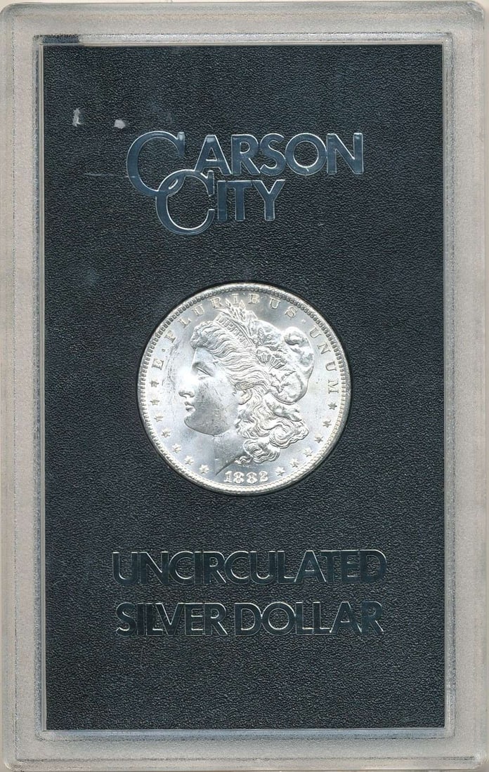 1882-CC Morgan Silver Dollar MS65 GSA (1 of 4)