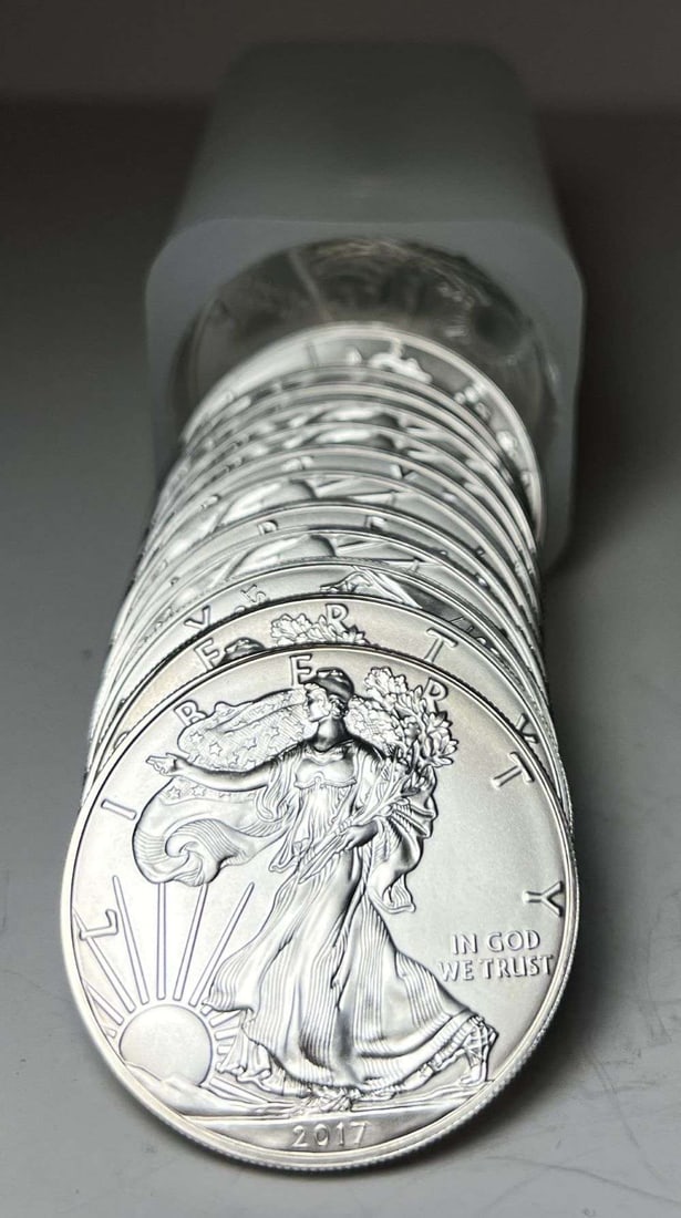 Roll (20-coins) 2017 American Silver Eagle (1 of 3)