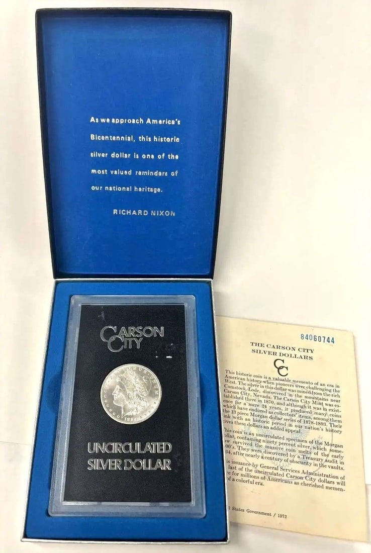 1884-CC Morgan Silver Dollar MS65 PL GSA (1 of 6)