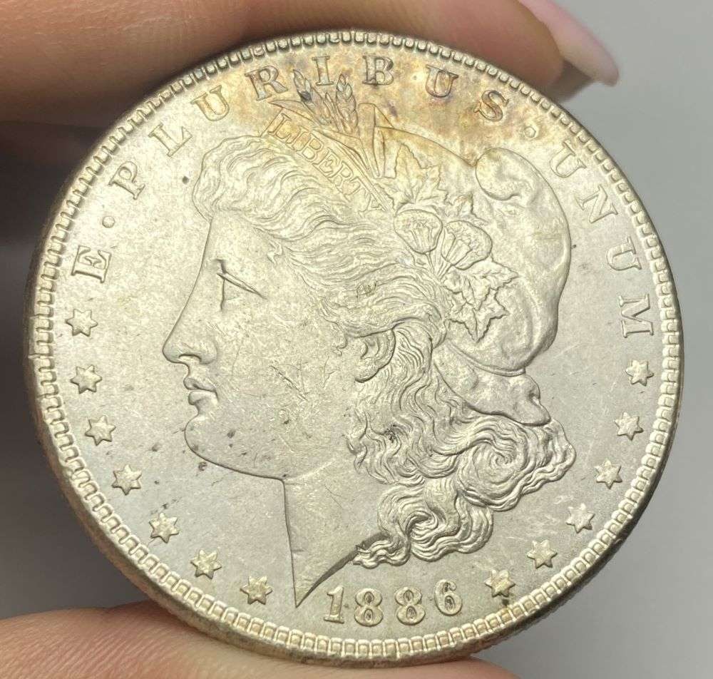 1886 Morgan Silver Dollar MS65 (1 of 2)