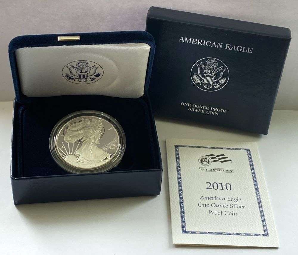 2010-W American Silver Eagle PF69 OGP (1 of 5)