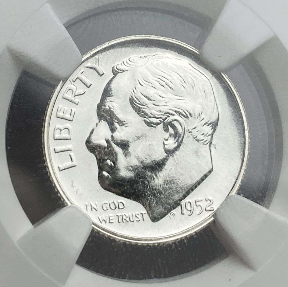 1952 Roosevelt Silver Dime NGC PF69 (1 of 4)