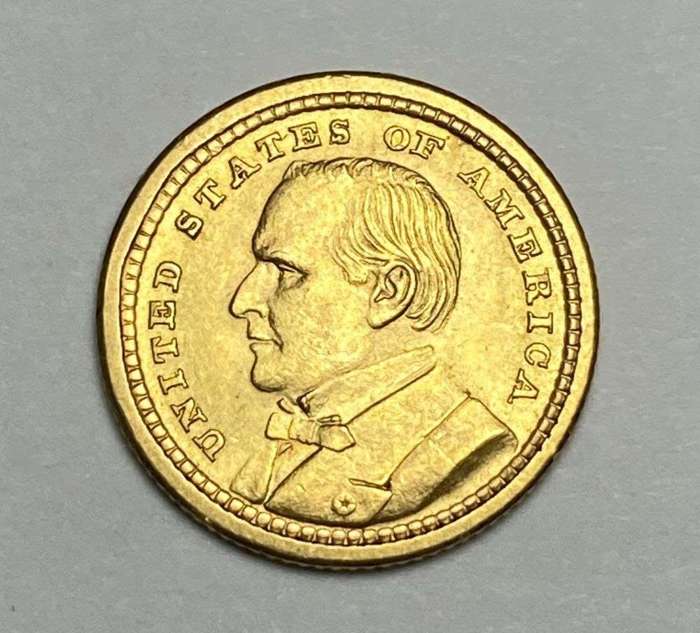 1803-1903 Gold Dollar Louisiana Purchase: Winner shall receive the exact coin shown here.(CD/TVC=LIU)