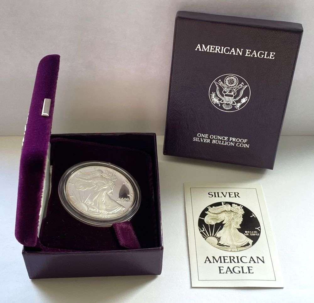 1986-S American Silver Eagle PF69 OGP (1 of 4)