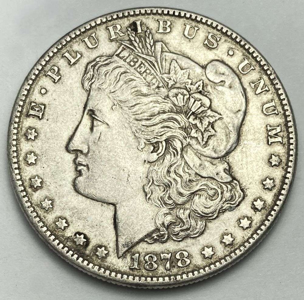 1878 Morgan Silver Dollar XF (1 of 2)