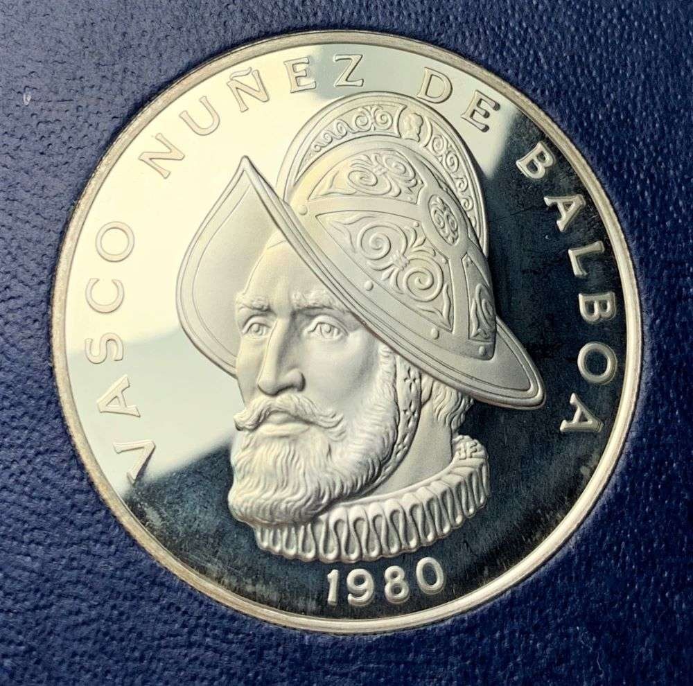 1980 Republic Of Panama 1 Balboa Proof Silver (1 of 2)