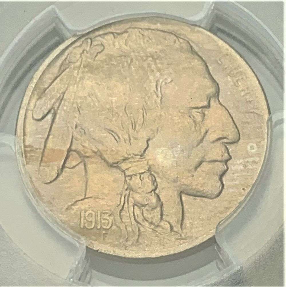 1913 Buffalo Nickel PCGS MS64 Type 1 (1 of 4)