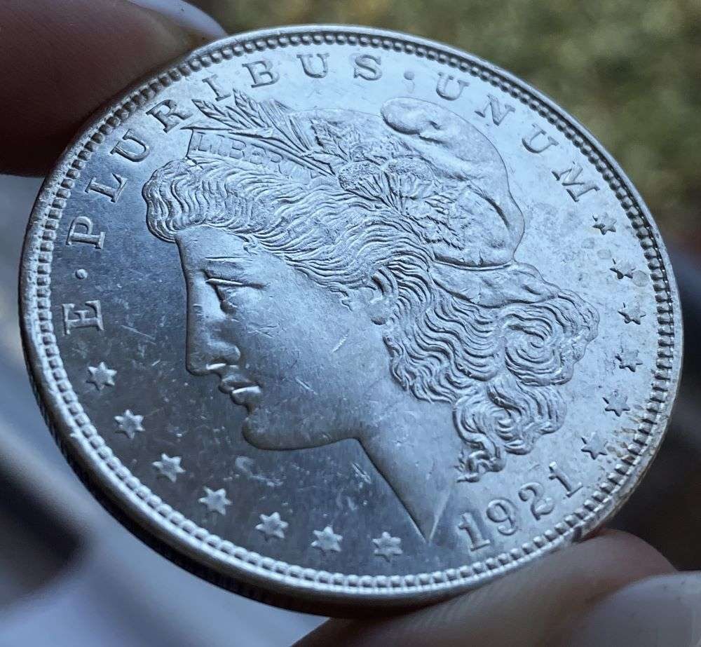 1921 Morgan Silver Dollar BU PL (1 of 4)