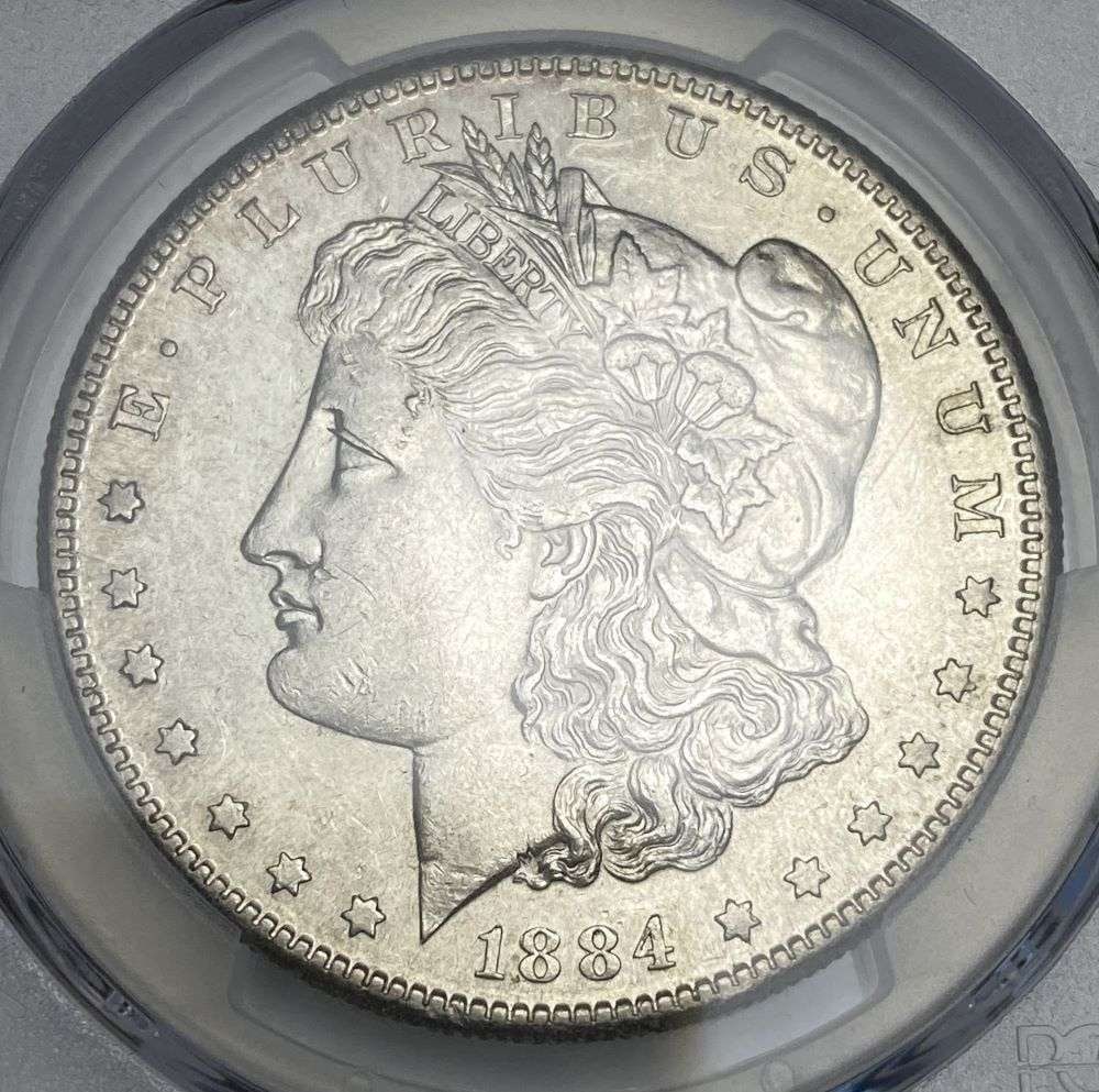 1884-S Morgan Silver Dollar PCGS AU53 (1 of 4)