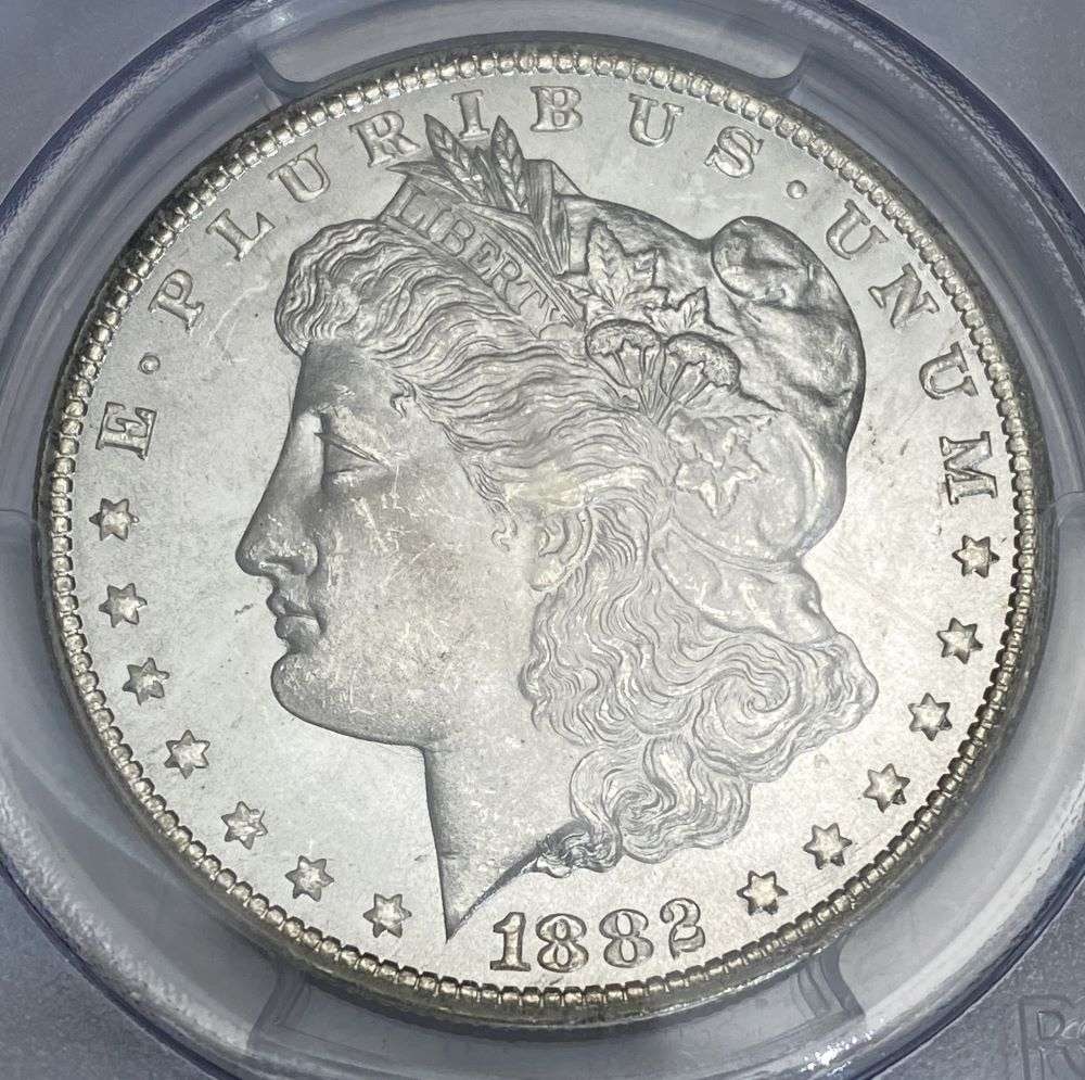 1882-CC Morgan Silver Dollar PCGS MS65 (1 of 4)