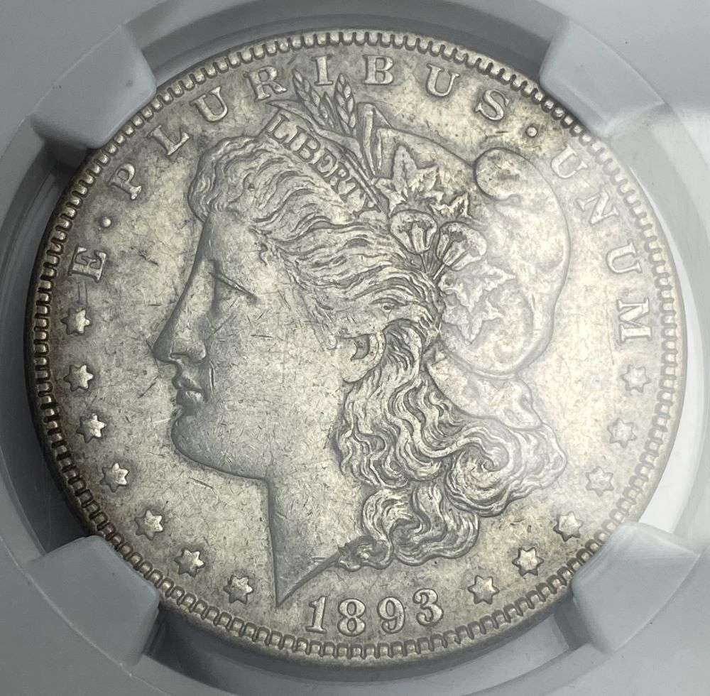 1893-O Morgan Silver Dollar NGC XF45 (1 of 4)