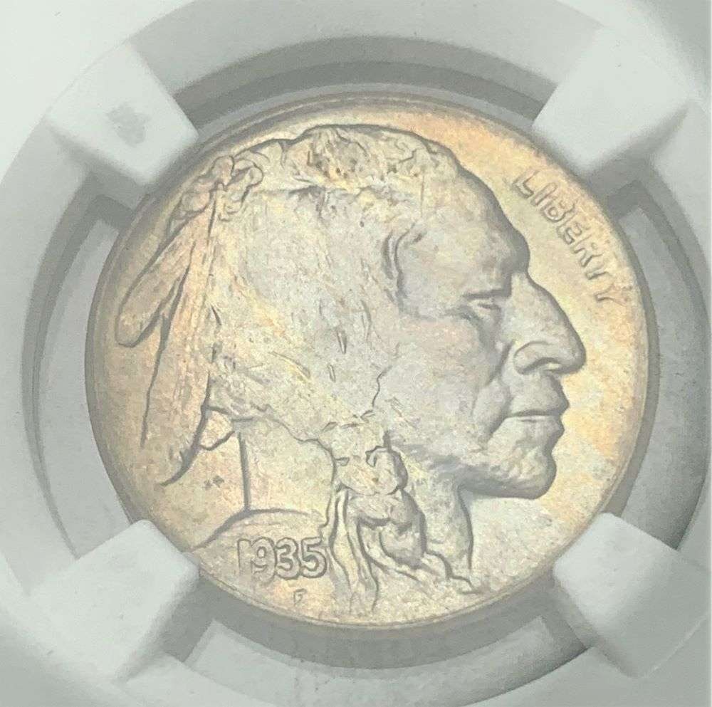 1935-S Buffalo Nickel NGC MS64 (1 of 4)