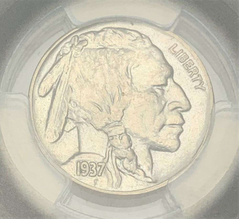 1937 Buffalo Nickel PCGS MS63 (1 of 4)