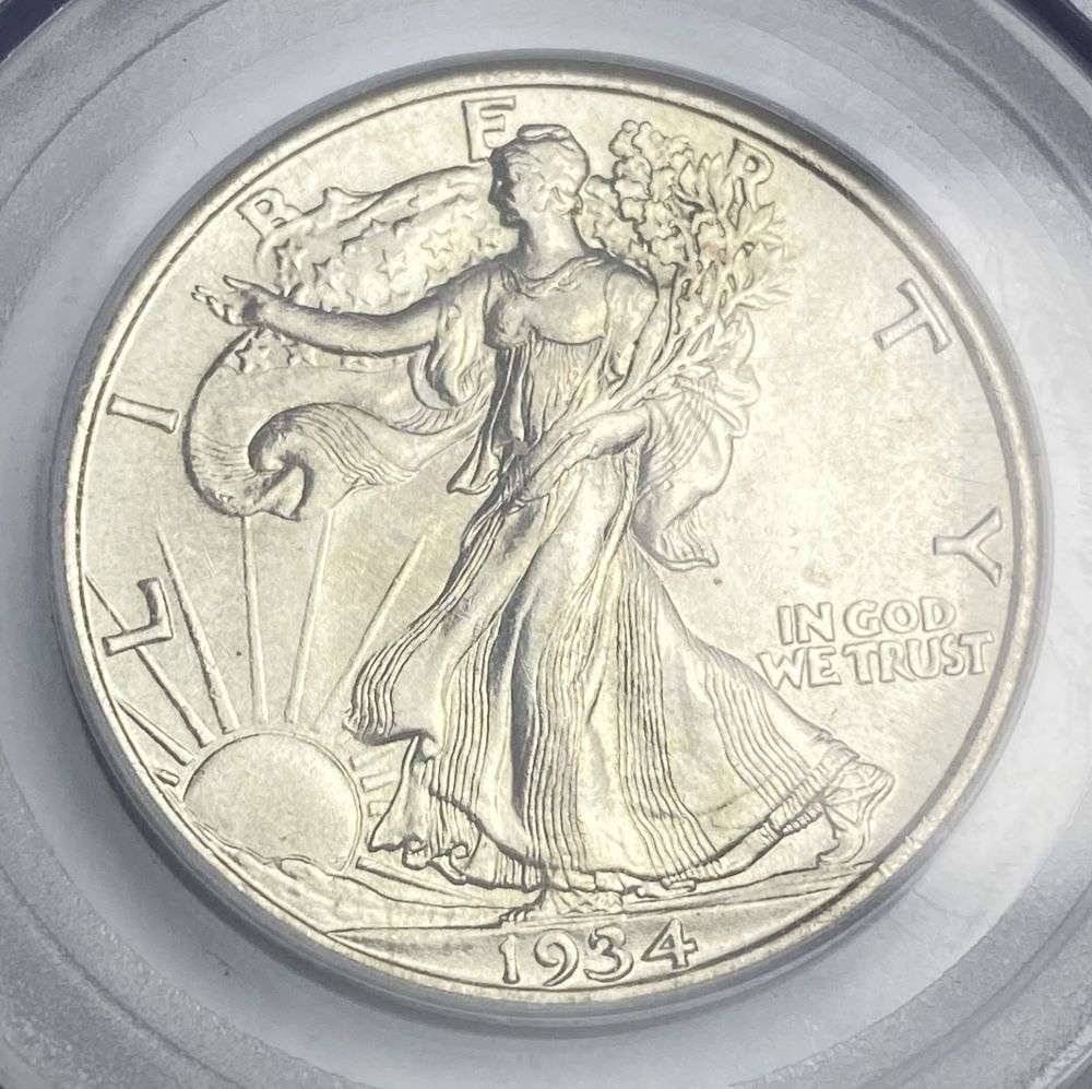1934 Walking Liberty Silver Half Dollar PCGS MS63 (1 of 4)