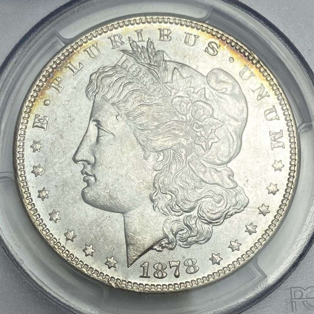 1878 7/8TF Strong Morgan Silver Dollar PCGS MS32 (1 of 3)
