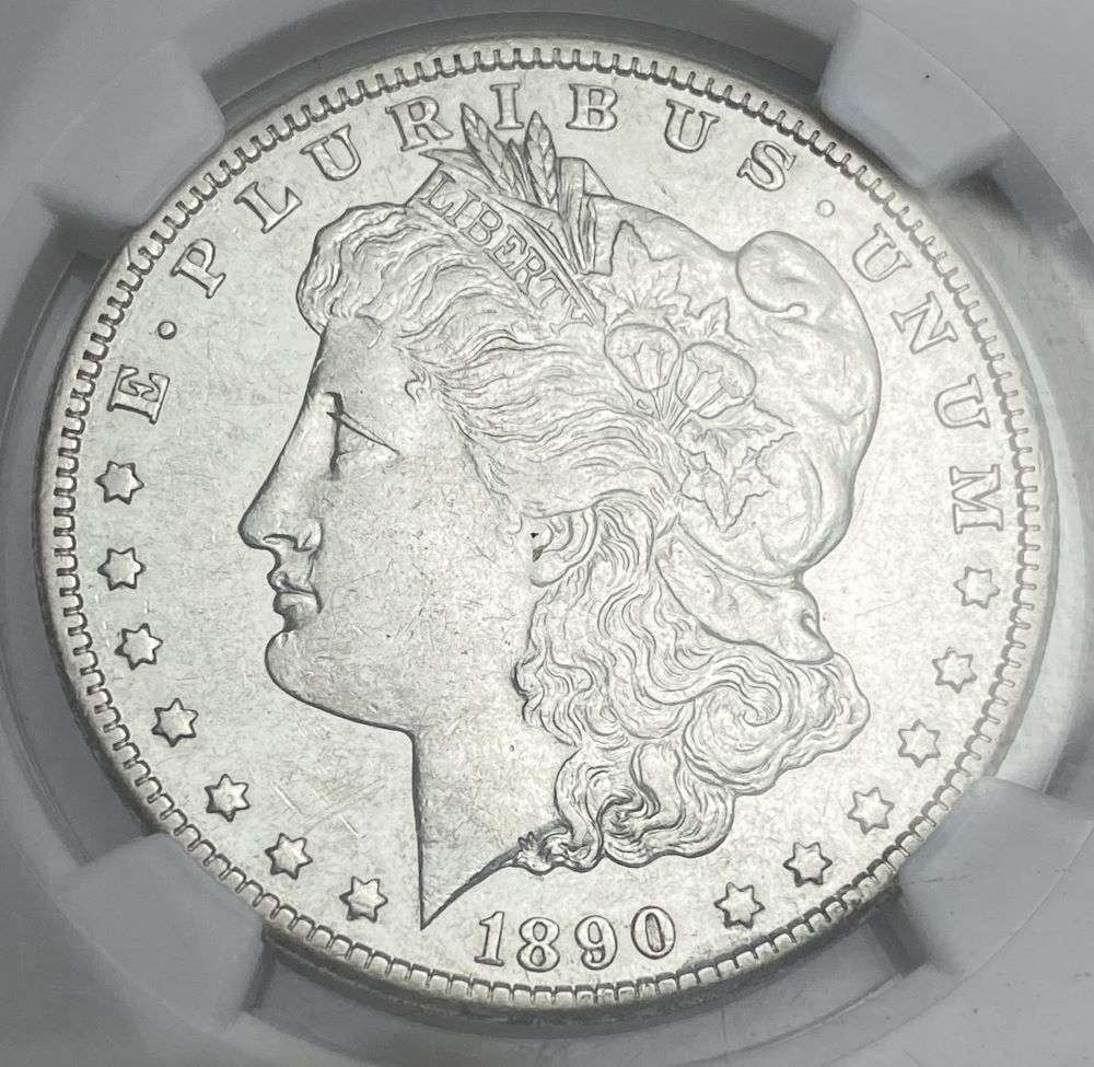 1890-CC Morgan Silver Dollar NGC XF Details (1 of 4)