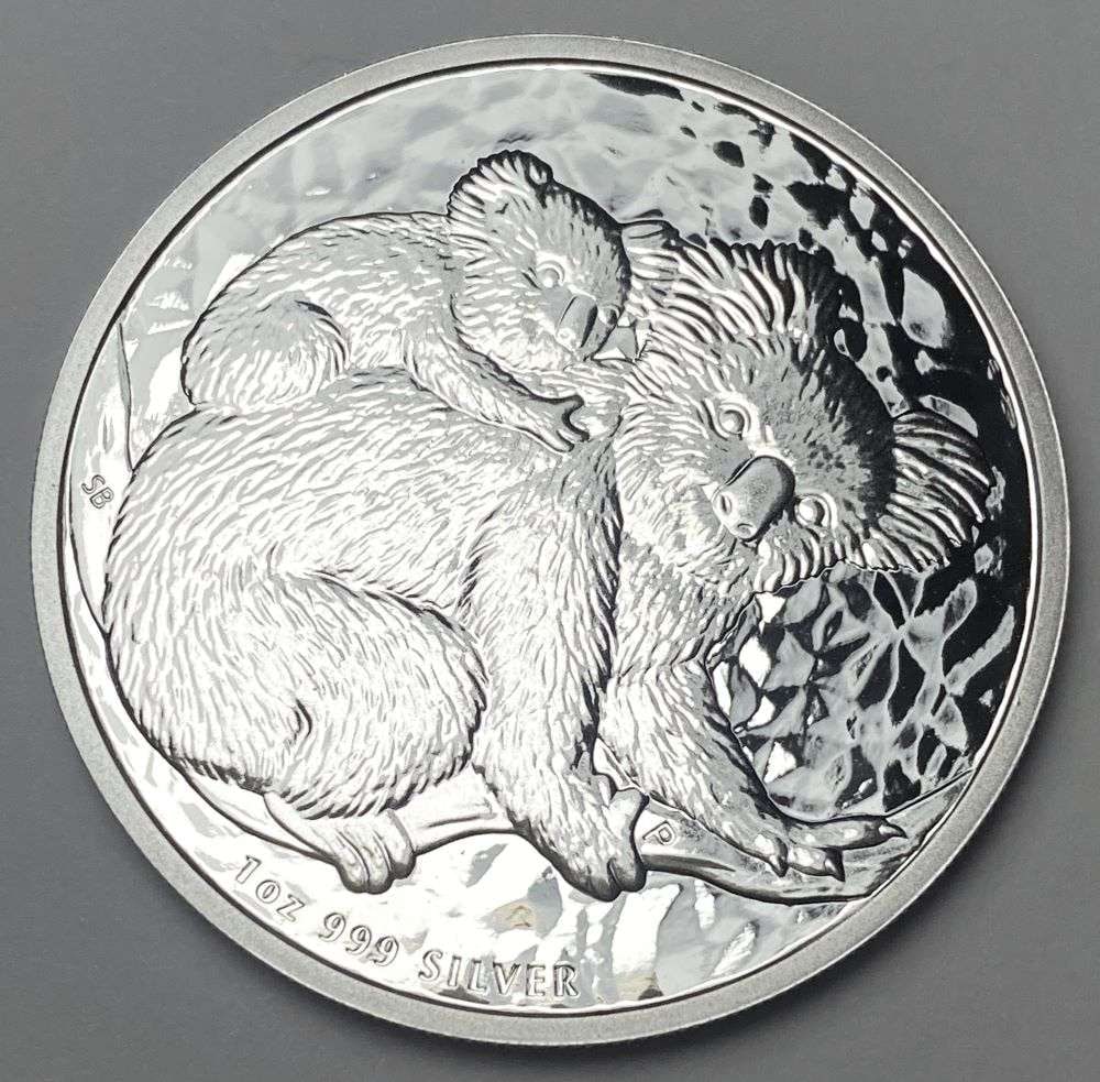 2008 Australia Koala 1 ozt .999 Silver Dollar: Winner shall receive the exact coin shown here. (RR/B)