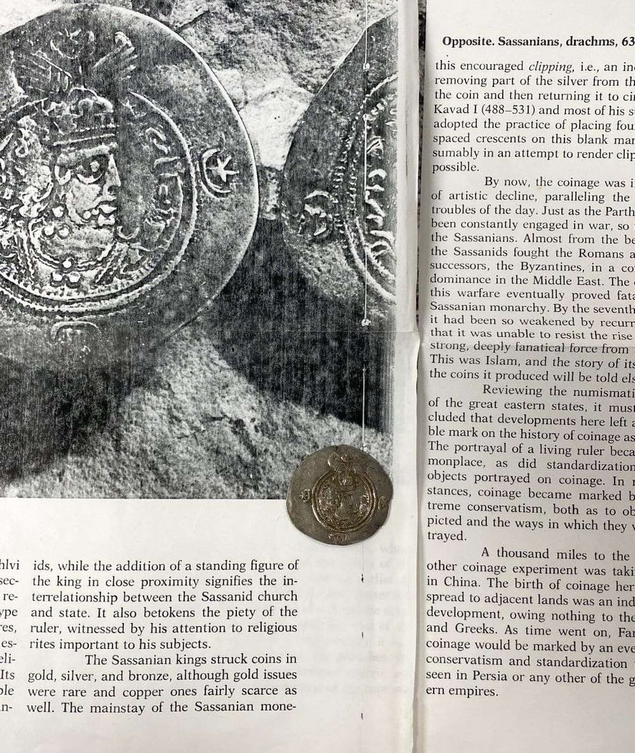 Ancient Sassanian Silver Drachms 632-651 AD (1 of 7)