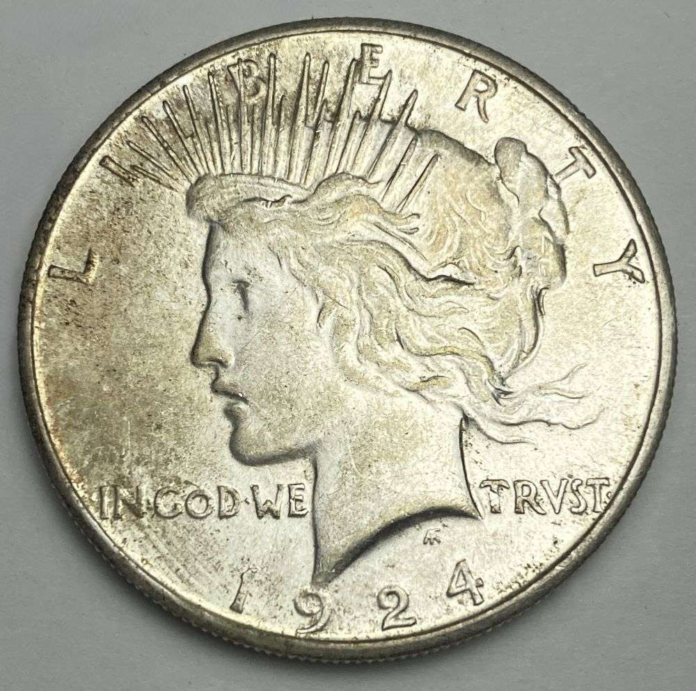 1924-S Peace Silver Dollar MS64 (1 of 2)