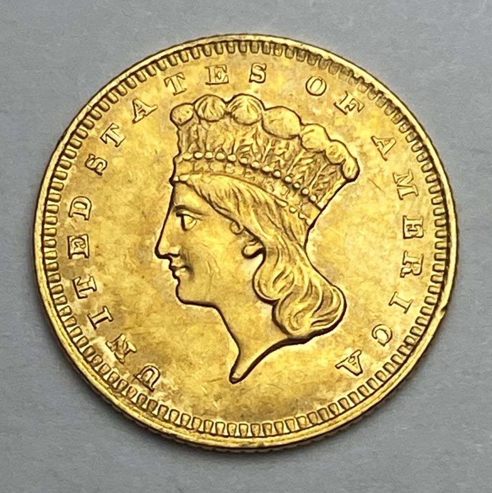 1861 United States Gold $1 Type 3 (1 of 2)
