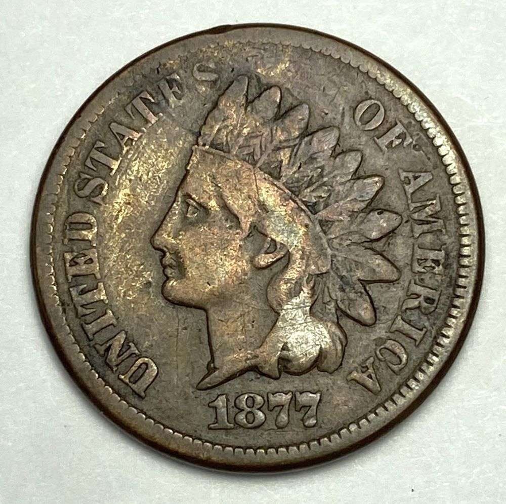 1877 Indian Head Cent VG (1 of 2)