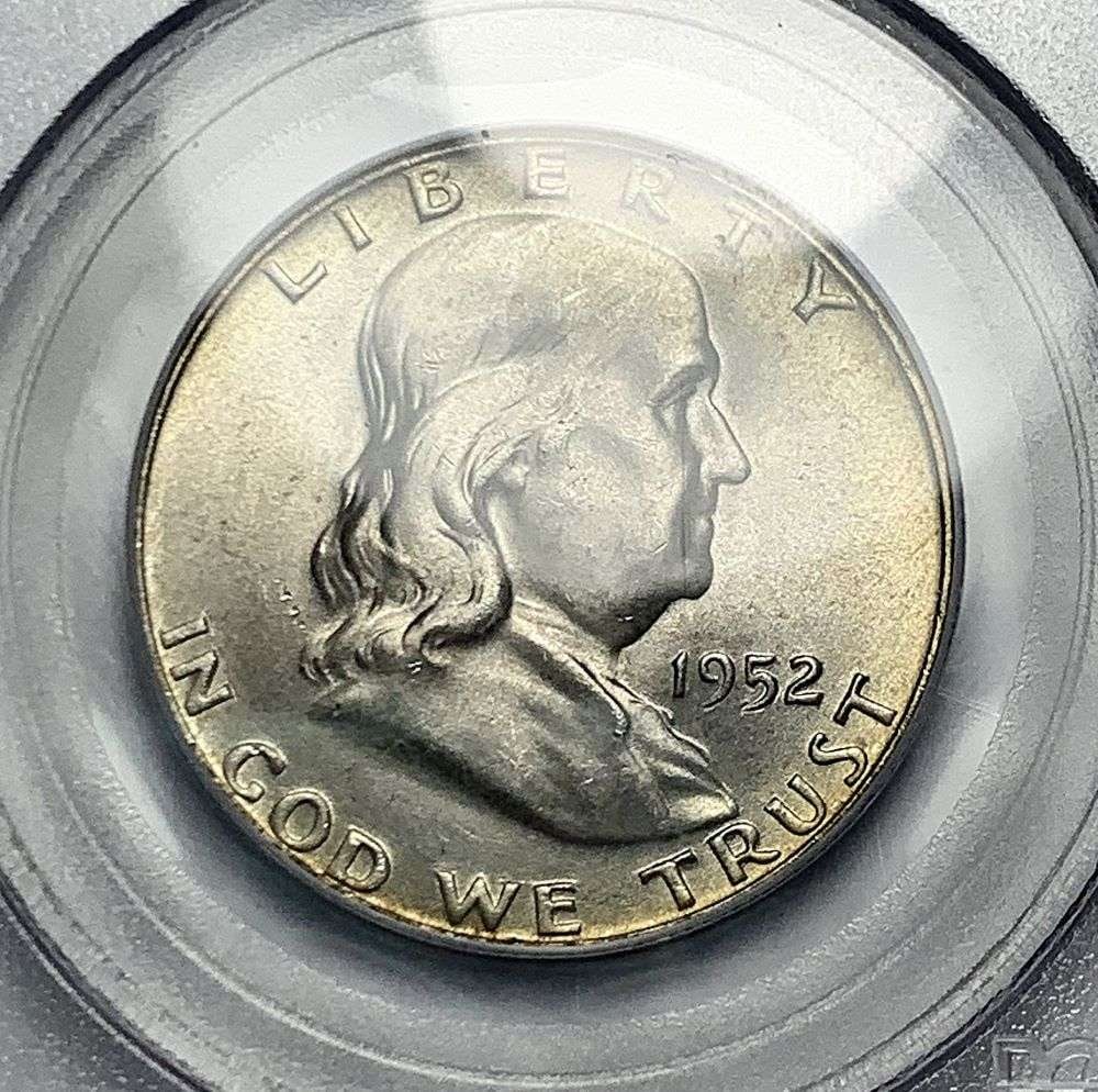 1952-D Franklin Silver Half Dollar PCGS MS65 (1 of 4)