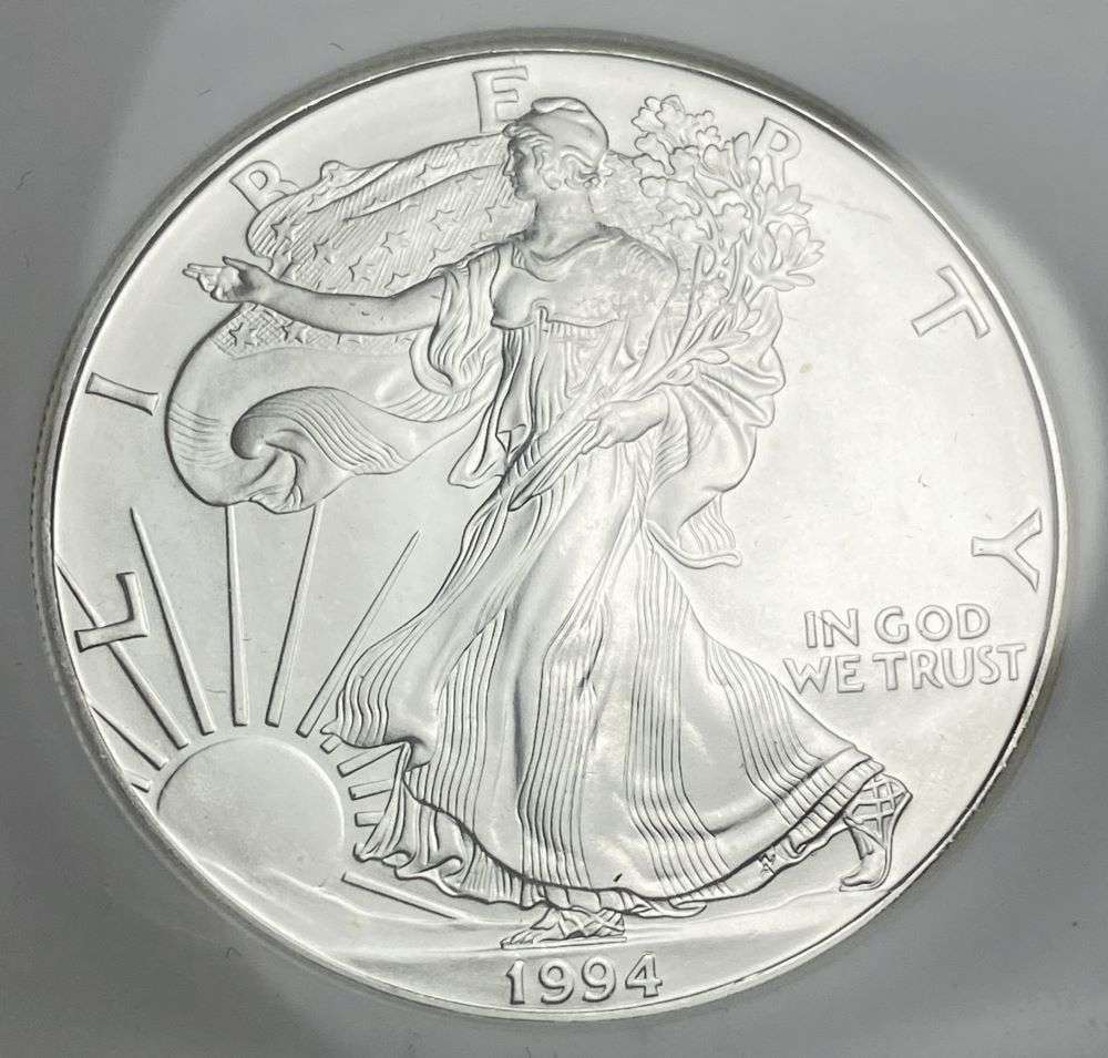 1994 American Silver Eagle NGC MS69 (1 of 4)