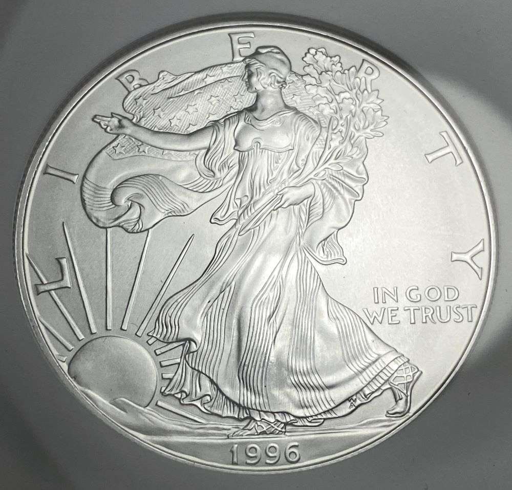 1996 American Silver Eagle NGC MS69 (1 of 4)