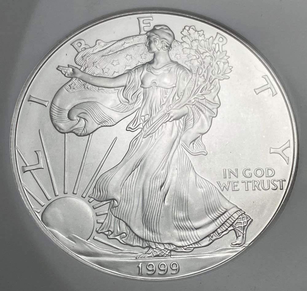 1999 American Silver Eagle NGC MS69 (1 of 4)