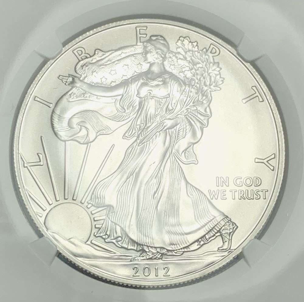 2012 American Silver Eagle NGC MS69 First Releases (1 of 4)