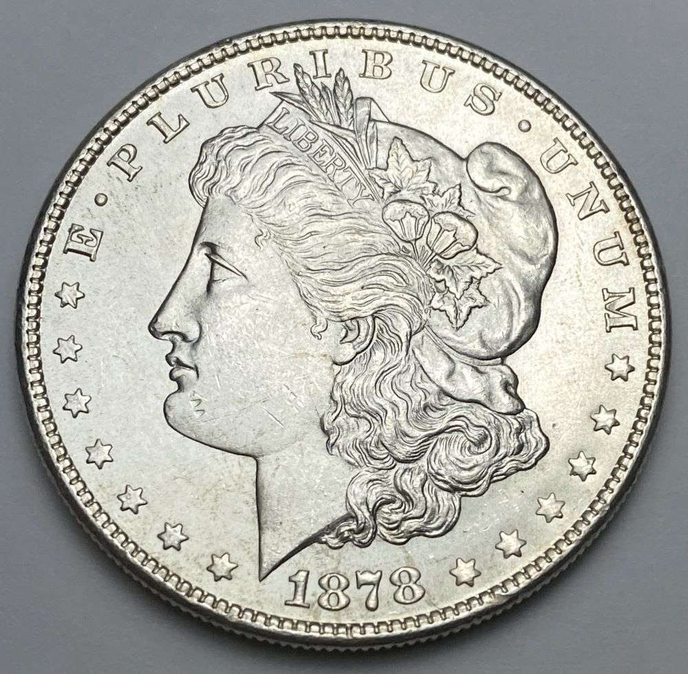 1878-S Morgan Silver Dollar MS64 (1 of 2)