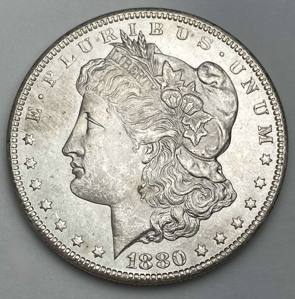 1880-CC Morgan Silver Dollar MS63 (1 of 2)