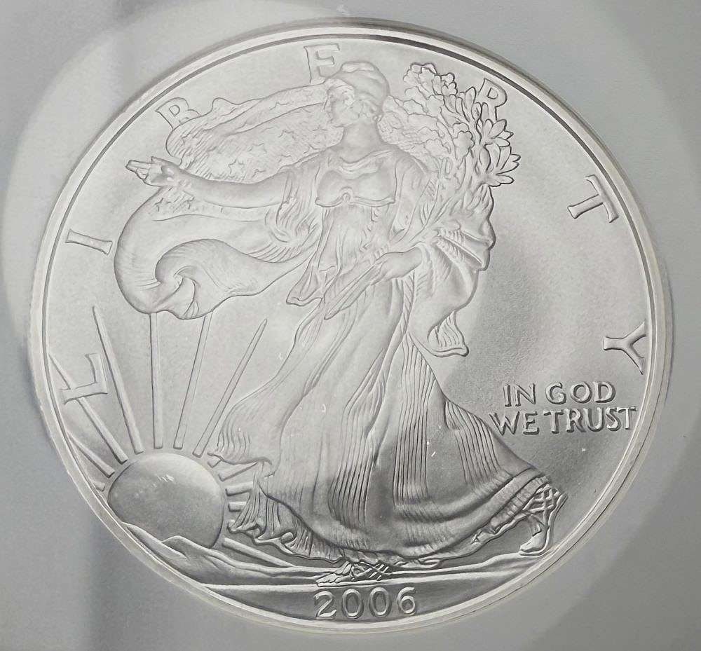 2006 American Silver Eagle NGC MS69 (1 of 4)
