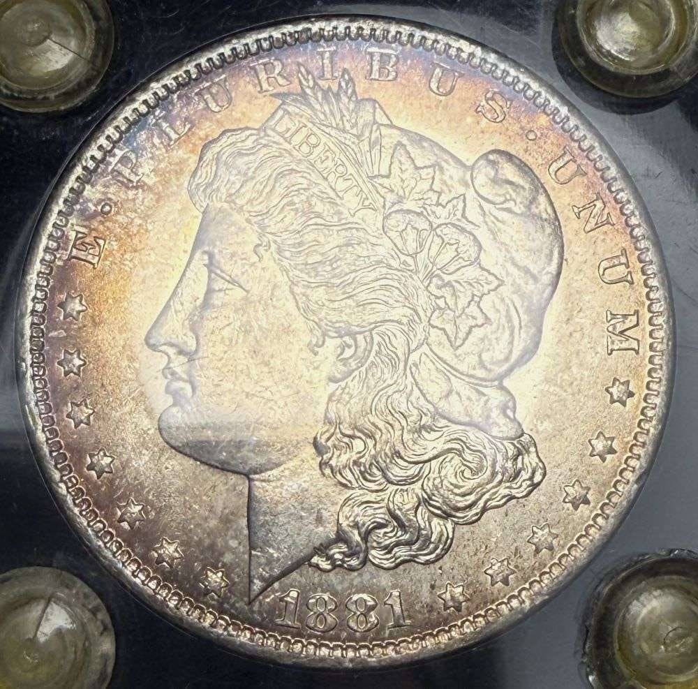 1881-O Morgan Silver Dollar MS64 (1 of 4)