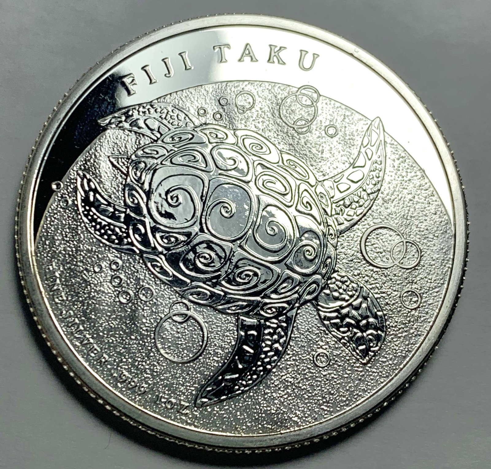 2013 Fiji Taku $2 Proof 1 ozt .999 Silver: Winner shall receive the exact coin shown here. (BD/B)