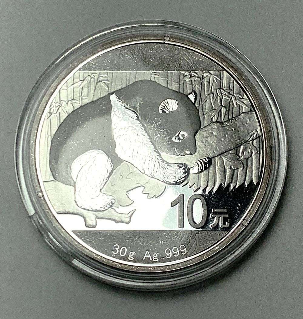 2016 Chinese Panda 30g .999 Silver (1 of 2)