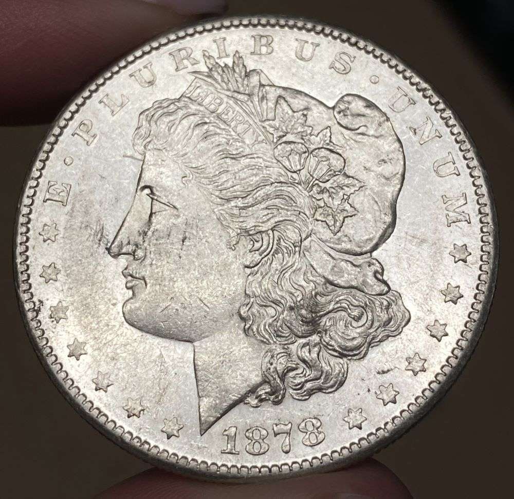 1878-S Morgan Silver Dollar MS62 (1 of 2)