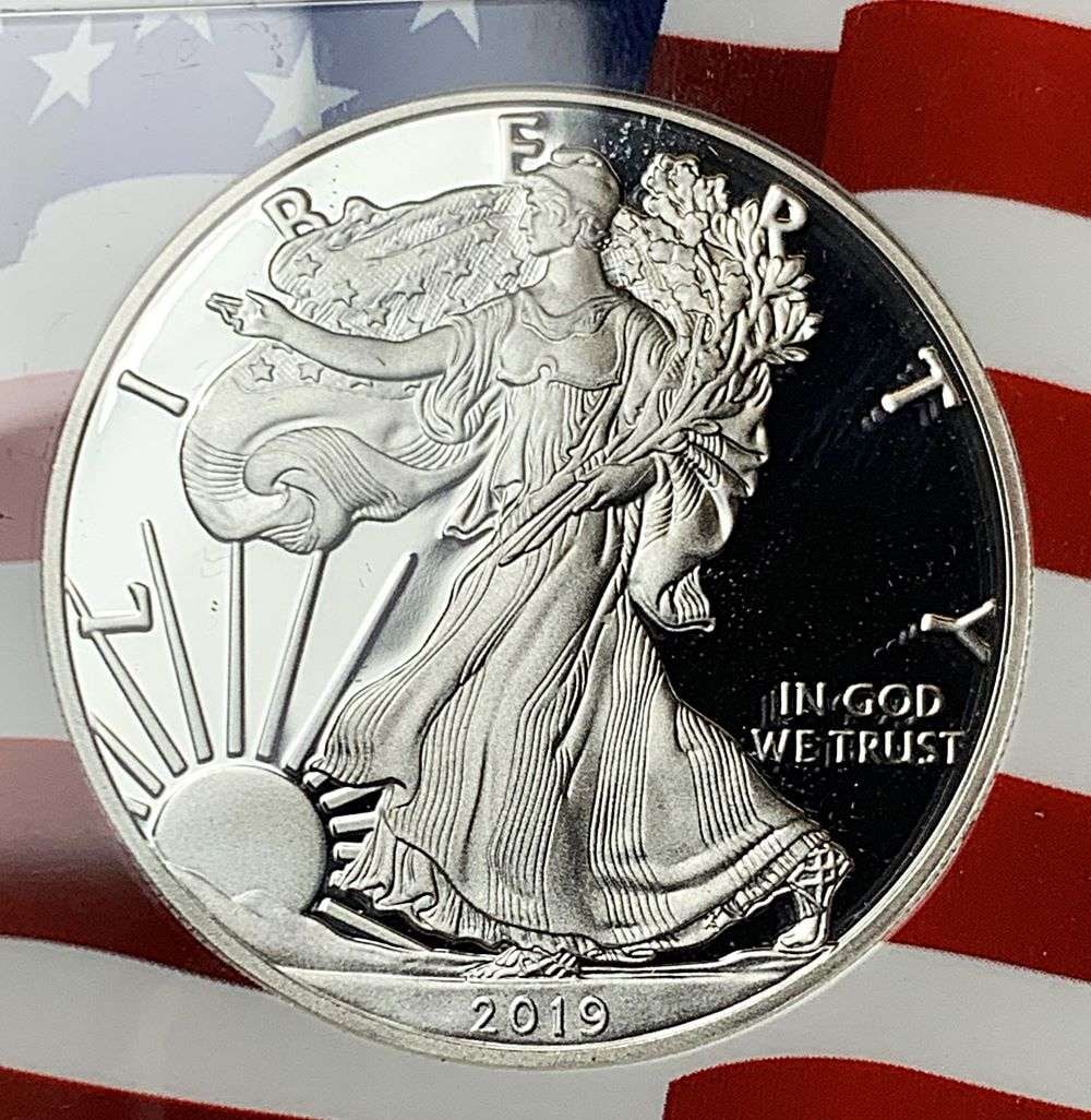 2019-S American Silver Eagle NGC PF70 Ultra Cameo (1 of 4)