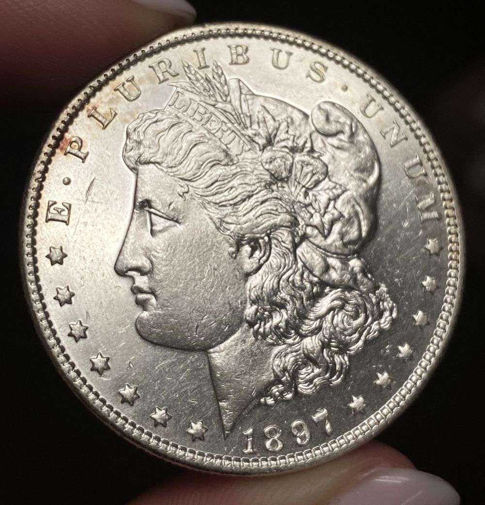 1897 Morgan Silver Dollar MS62 PL (1 of 4)